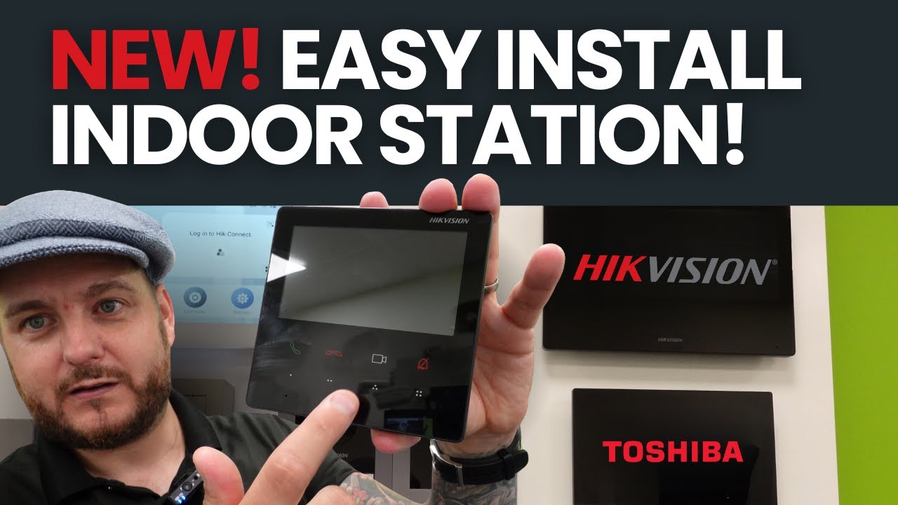 НОВИНКА HIKVISION DS-KH6110-WE1: простая в установке 4-дюймовая внутренняя станция!