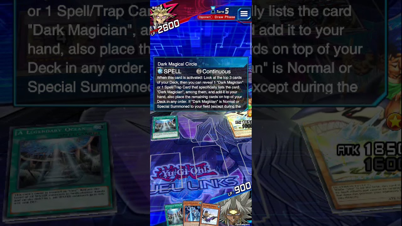 I Made Deck To Counter Dark Magical Circle #Yugioh Duel Links