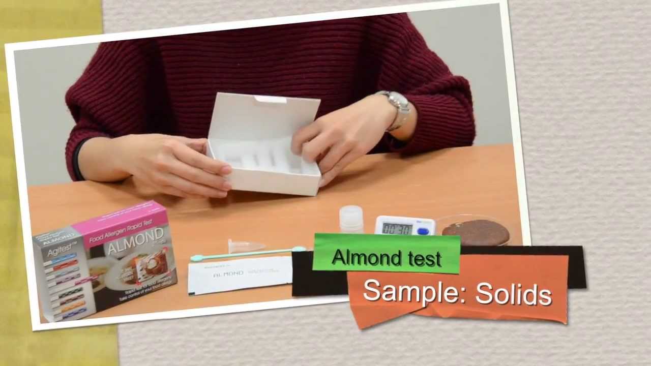 Agitest Almond Food Allergen Rapid Test