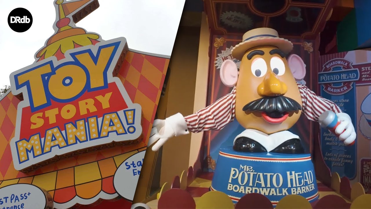Toy Story Mania! - Walt Disney World - Disney's Hollywood Studios (Onride POV)