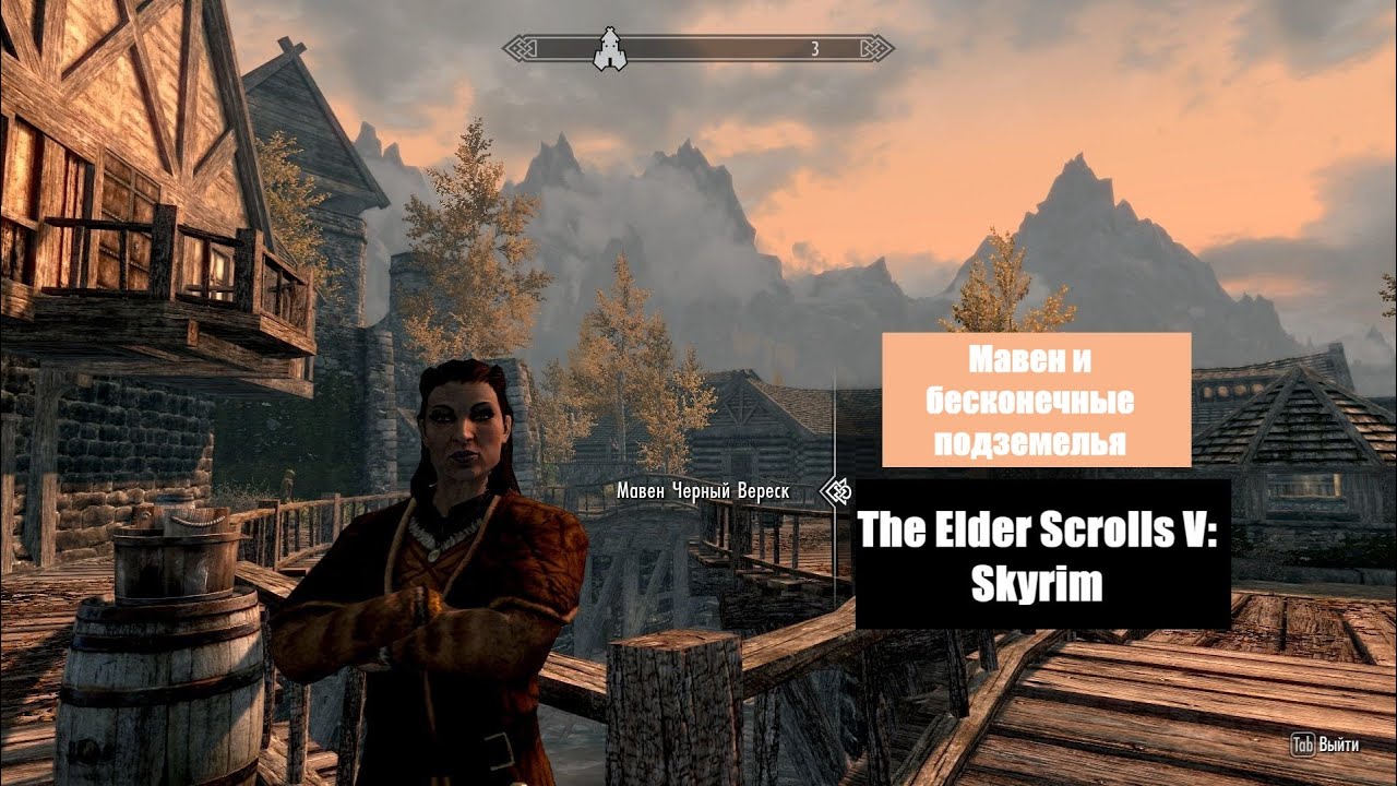 The Elder Scrolls V: Skyrim - Мавен, нытьё, срач и бесконечные подземелья - Pt.11