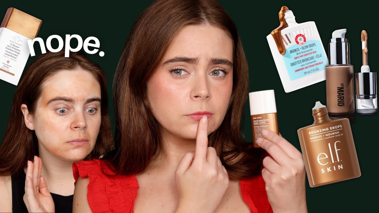 I tested 10 bronzing drops to find the best... SAVE YOUR MONEY