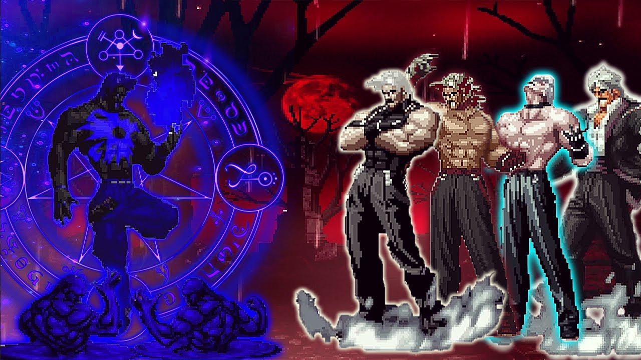 [KOF Mugen] Blue Valmar Rugal Vs New Final Rugal Team