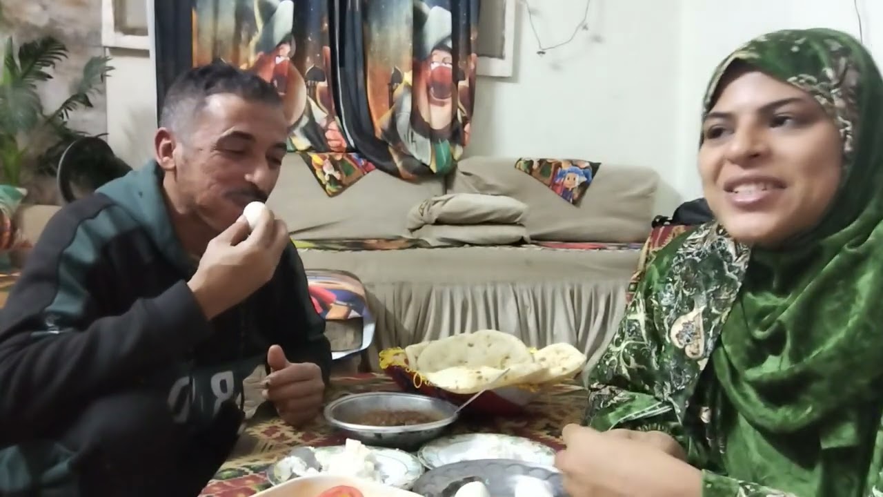 تعالي شوفي واحنا نتسحر سادت  يوم رمضان