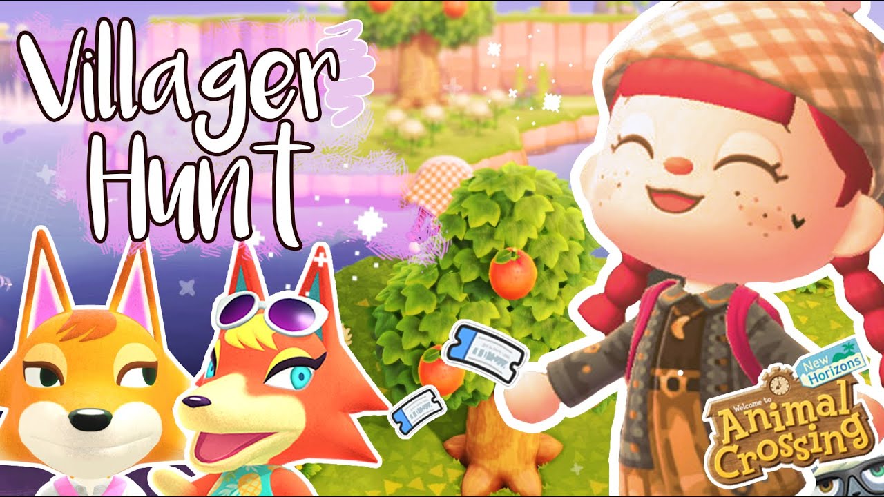 I am SO LUCKY! Villager Hunt! Finding ANOTHER ✨Dreamie✨ in 22 tickets | Animal Crossing New Horizons