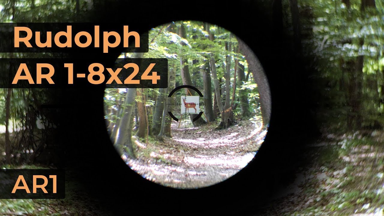 Rudolph AR 1-8x24 Reticle AR1 Illuminated | Optics Trade Reticle Subtensions