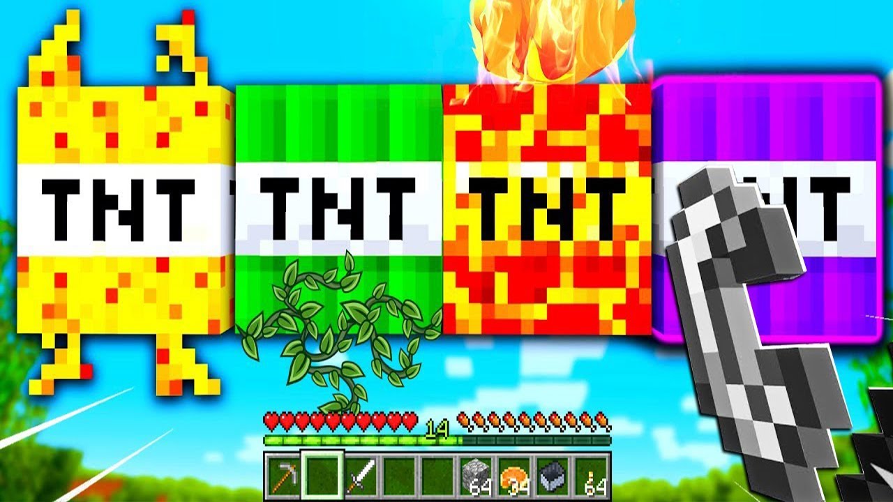 DISTRUGGO IL MONDO CON LE TNT SPECIALI SU *MINECRAFT GRIEF*