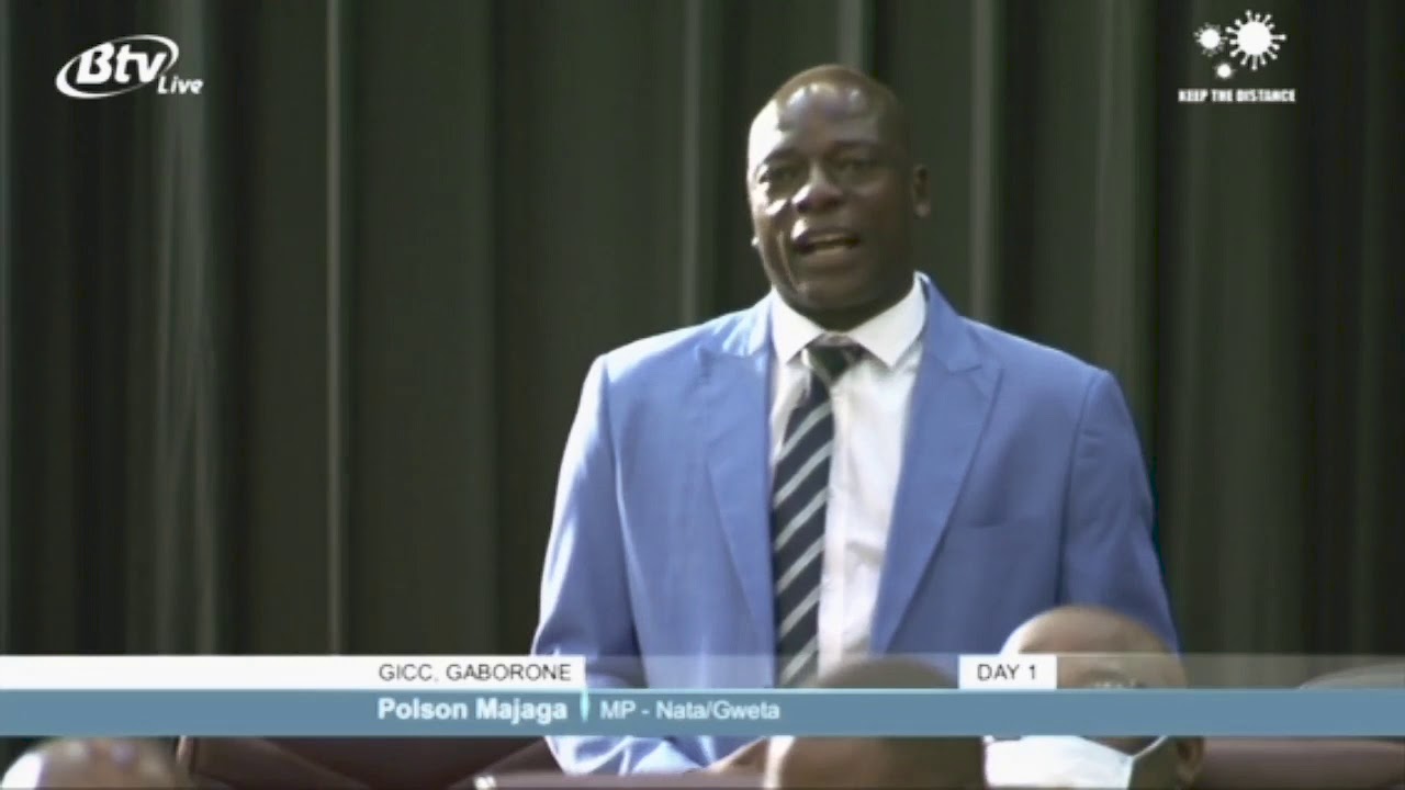 Hon Majaga Question To Hon Dumelang