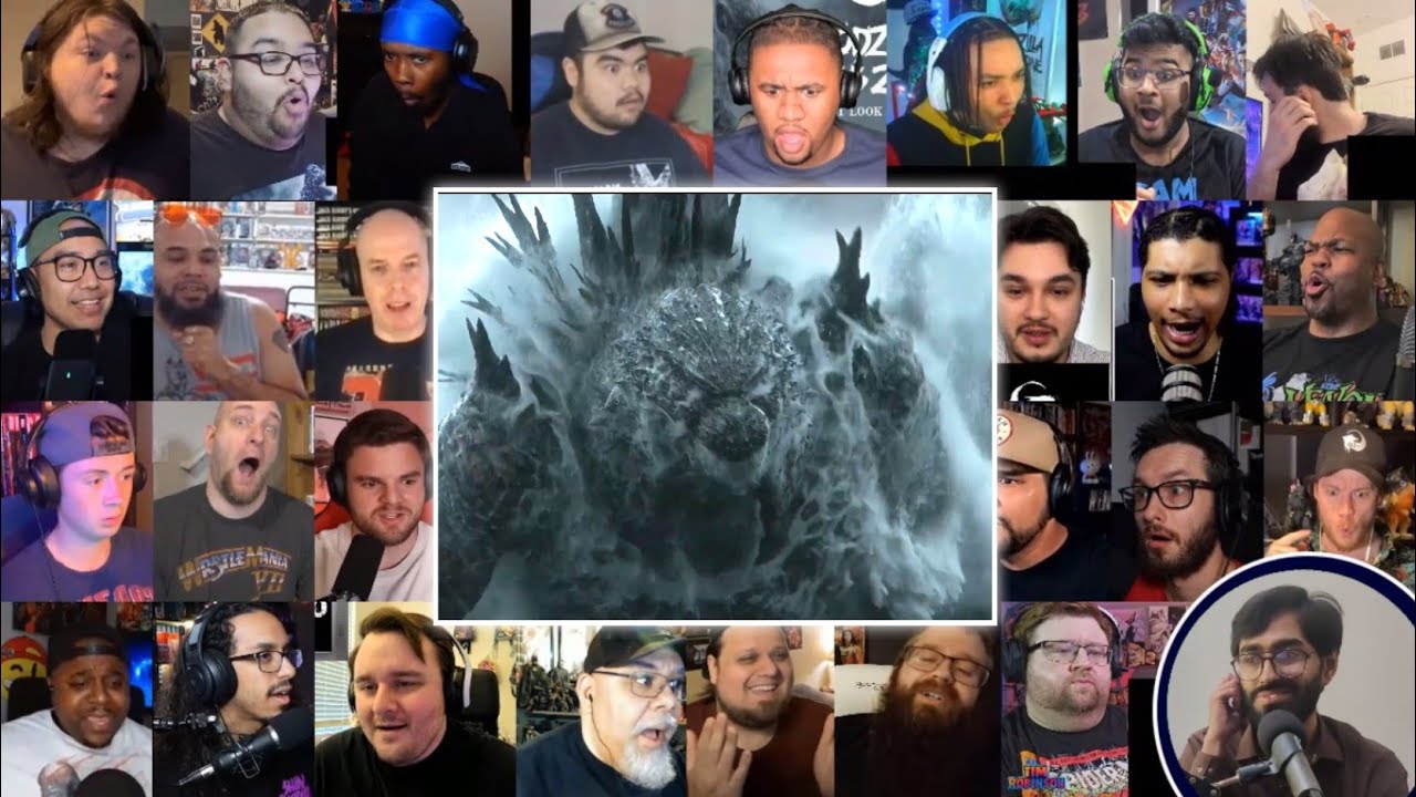 Godzilla Minus Zero Official Trailer Reaction Mashup | First Look Teaser