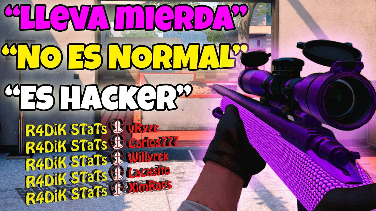 ESPAÑOLES ME ACUSAN DE HACKS AL VERME JUGAR 😂