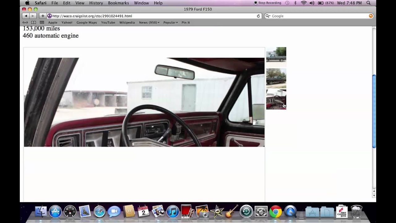 Craigslist Waco TX - Finding Used Trucks and Cars Under $2000 in 2012