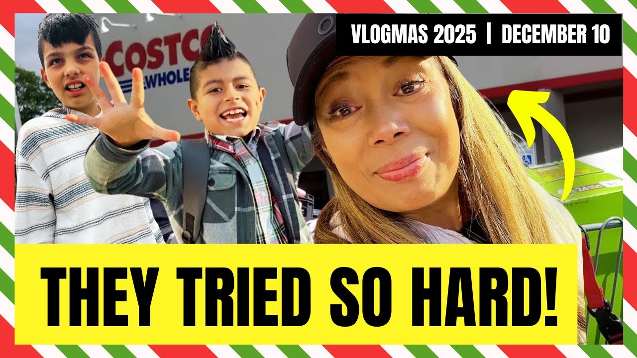 I Braved Costco Alone With My 2 Autistic Sons… and This Happened | Vlogmas Day 10