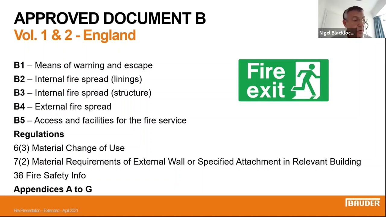 External fire on flat roofs with Nigel Blacklock (part two)