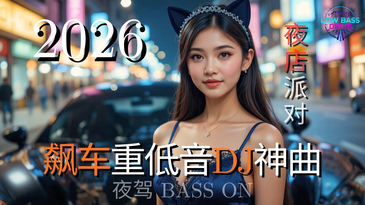 飙车重低音 DJ 神曲 2026🔥 - 《夜驾 BASS ON》| 中文夜驾 Bass 串烧｜夜店级低音 EDM 派对 | Low Bass Drive