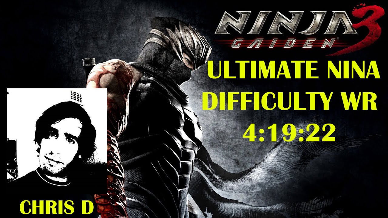 Ninja Gaiden 3 - Ultimate Ninja Difficulty Speedrun World Record: 4:19:22
