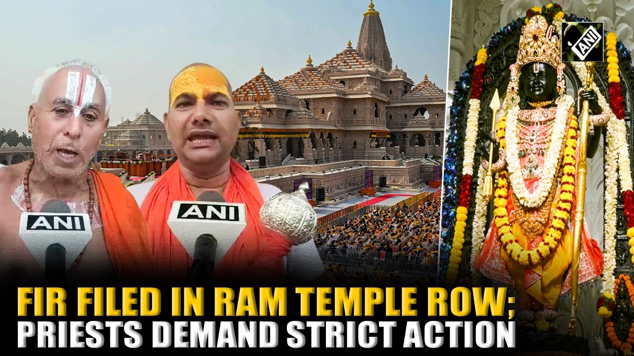 Priests in Ayodhya demand strict action against culprits in Ram temple donation theft row