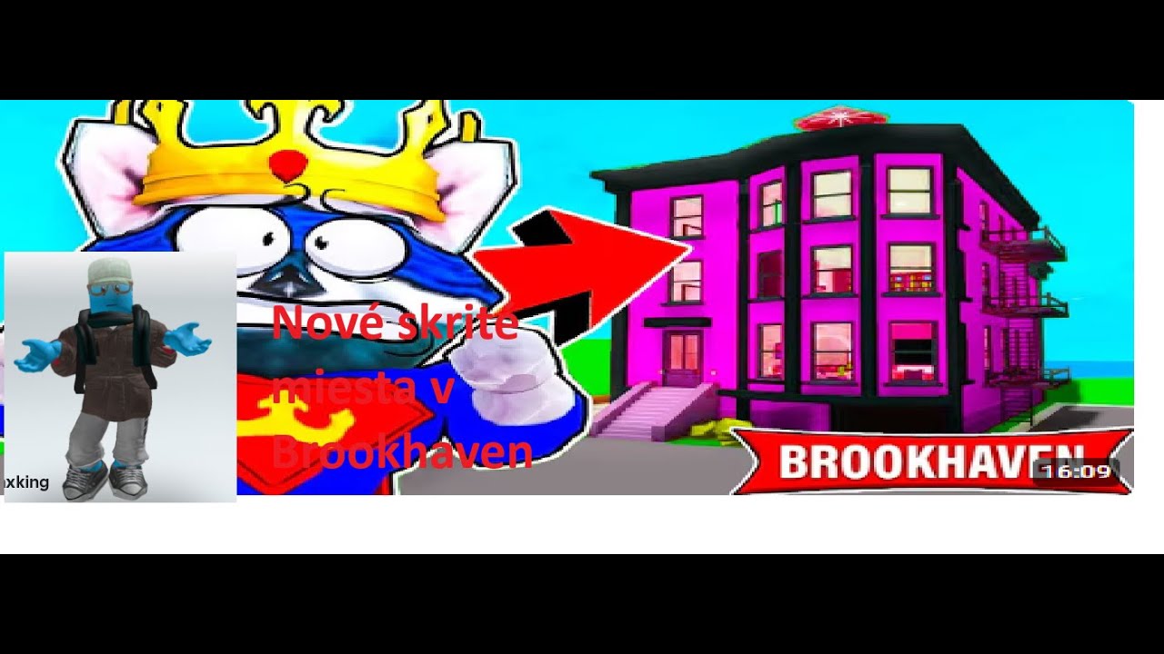 (18 SKRYTÝCH MÍST v NOVÉM UPDATU v Brookhavenu!) Reakcia Vo videu sú @jongles @Danglísek