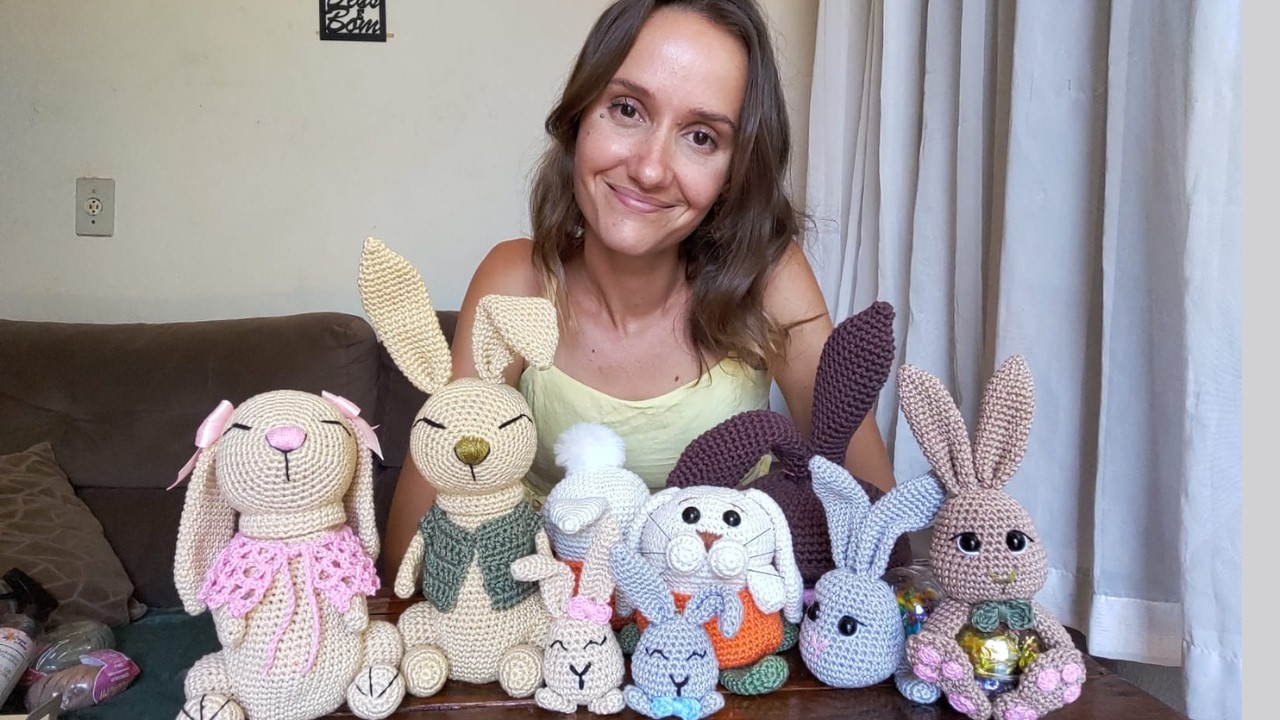 Apresentação Amigurumis de Páscoa/ Mudanças no Clube de Membros