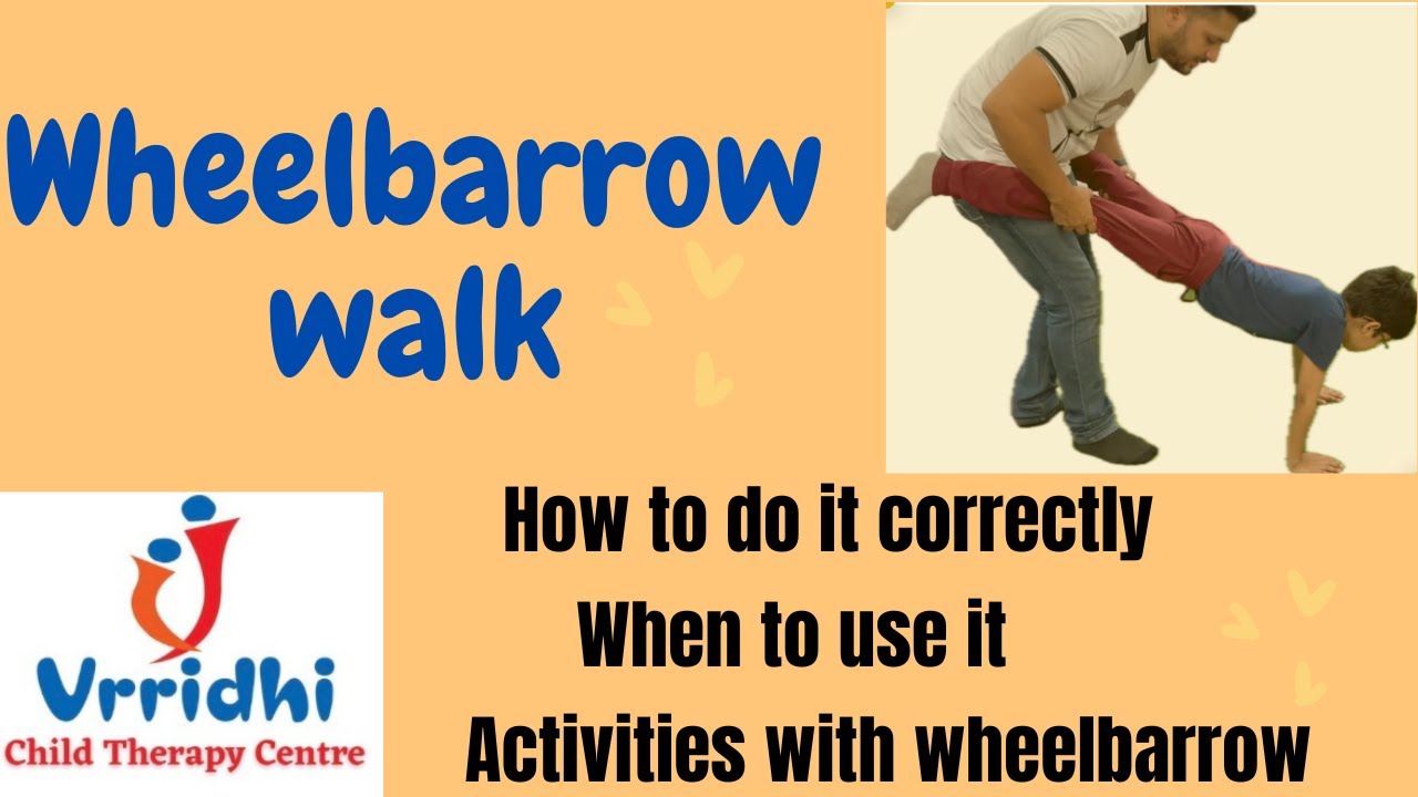 Wheelbarrow Walking |Core Strengthening |Improve Handwriting
