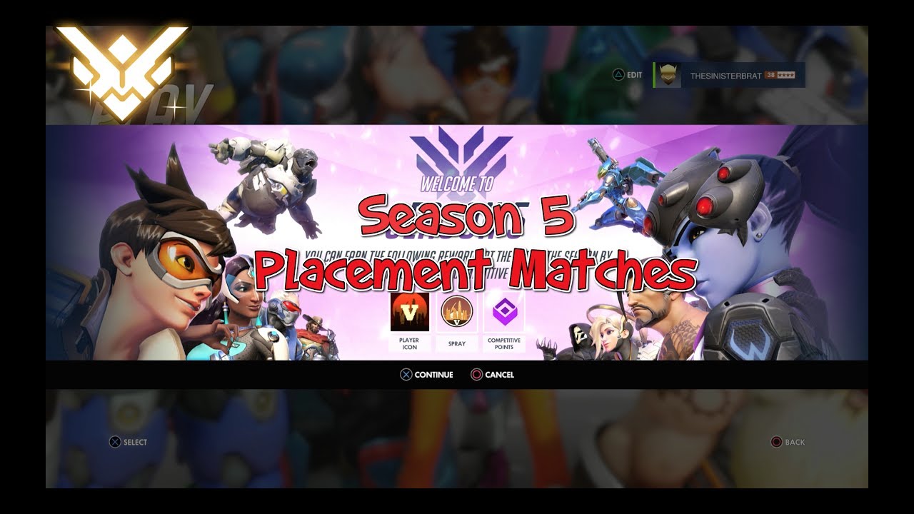 Season 5 Placement Matches (Overwatch)