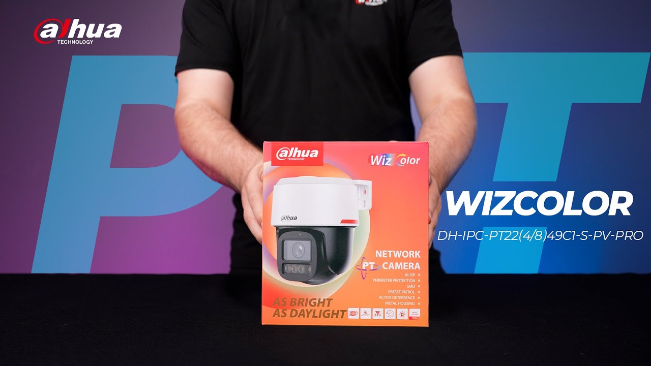 Unboxing & Highlight | Dahua PT2 WizColor Camera