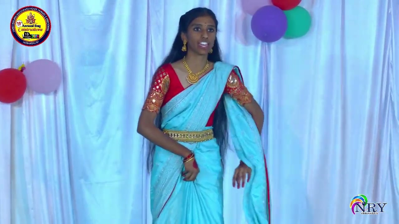 2025 - 26 10th standard girl and teacher dance