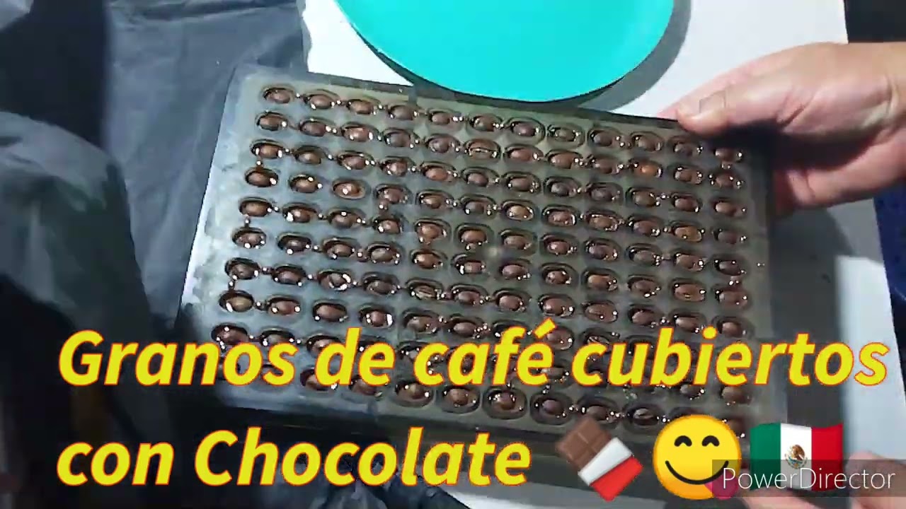 Granos de café cubiertos con Chocolate 🍫