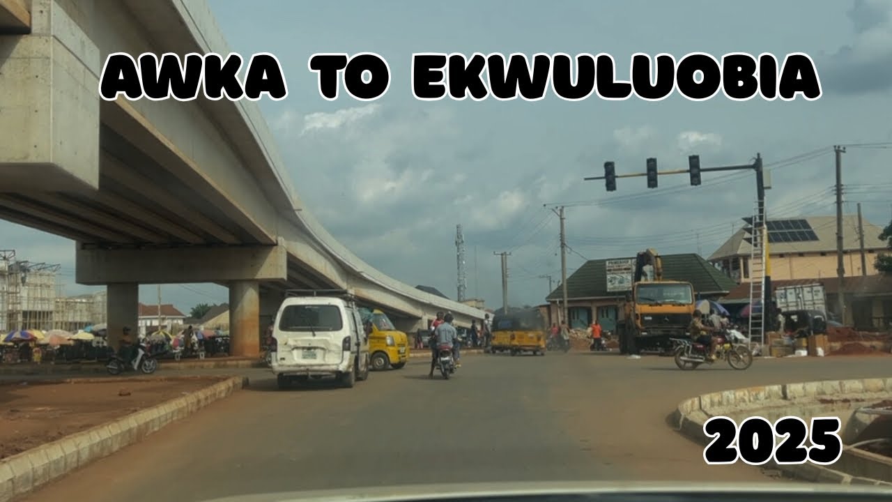 Driving from Awka To Ekwuluobia Anambra State