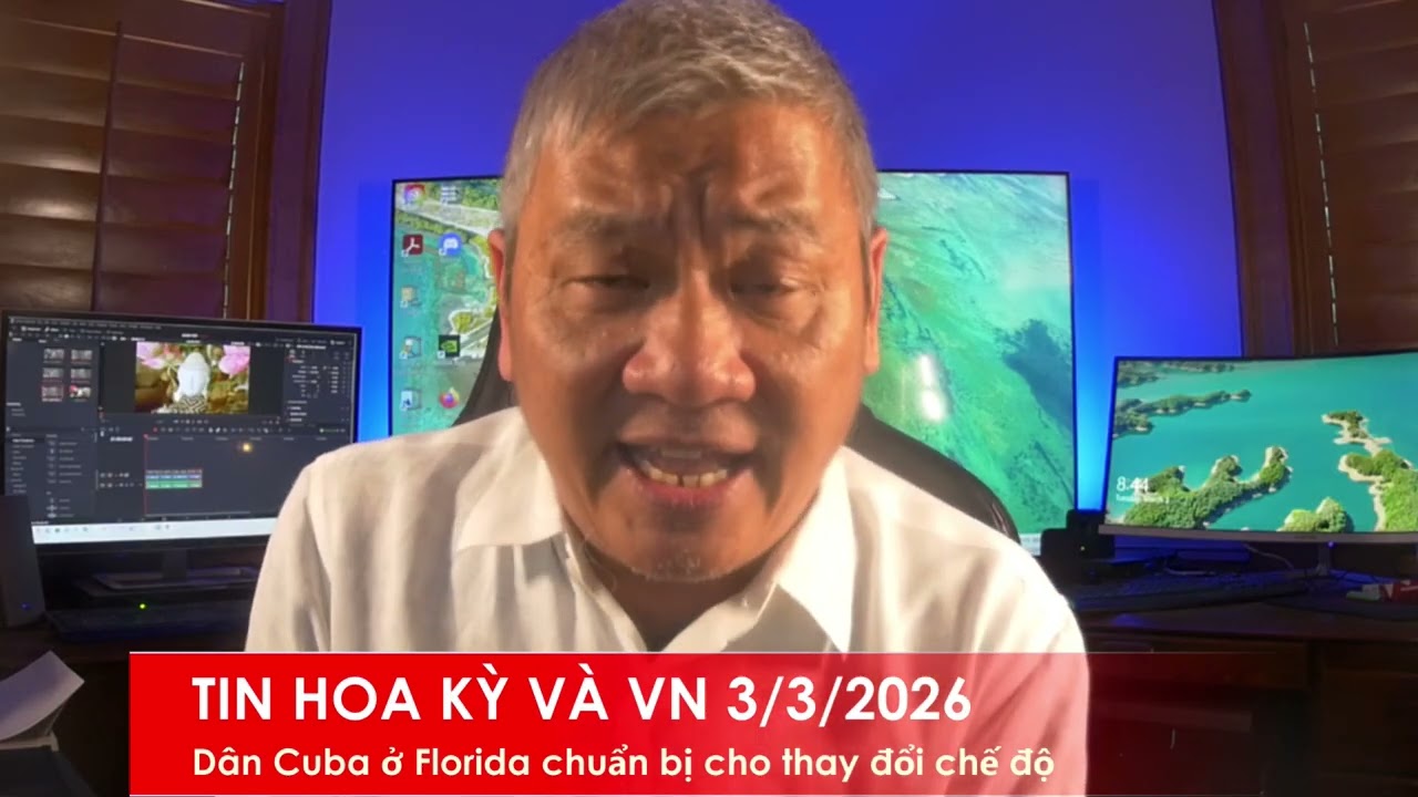 TIN HOA KỲ VÀ VN 3/3/2026: Dân Cuba ở Florida chuẩn bị cho việc thay đổi chế độ ở Cuba