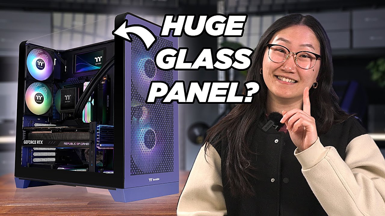 Одна ОГРОМНАЯ изогнутая панель?? | Первый взгляд на шасси 390 Air Mid Tower