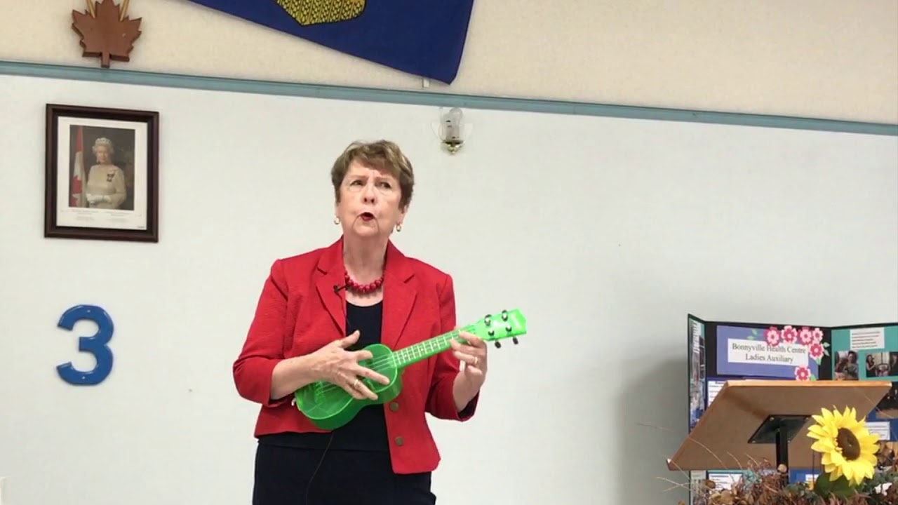 We Old Folks, We Ain't What We Used to Be. Patricia Morgan on the ukelele.