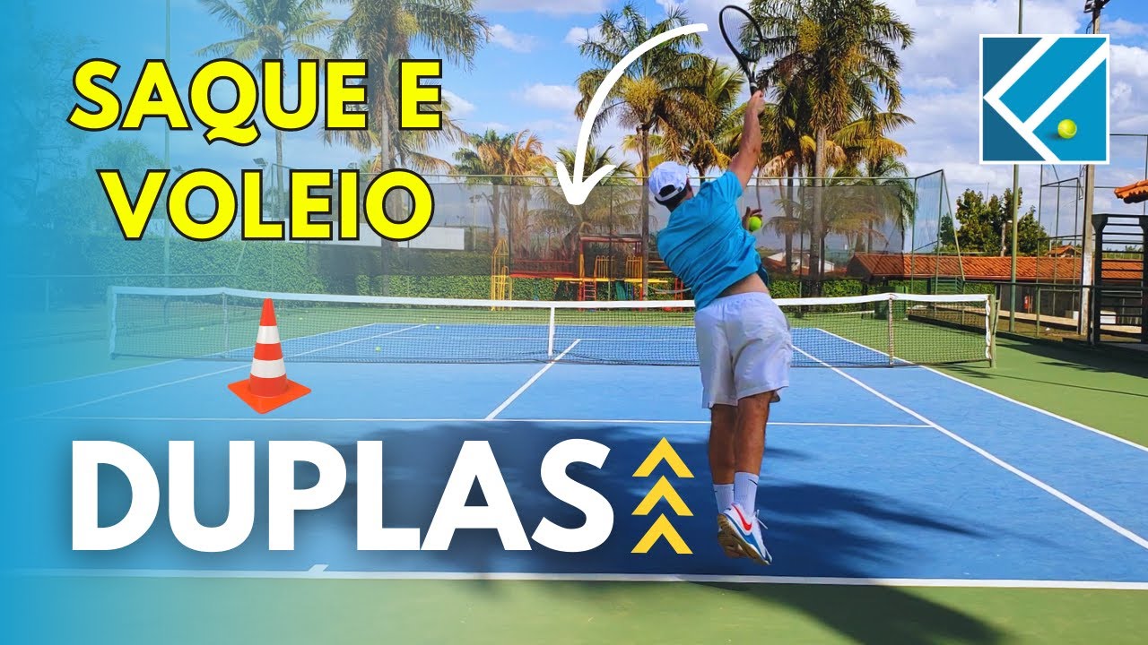 CURTINHAS #65 - Saque e voleio nas DUPLAS         |    Falasca Tennis