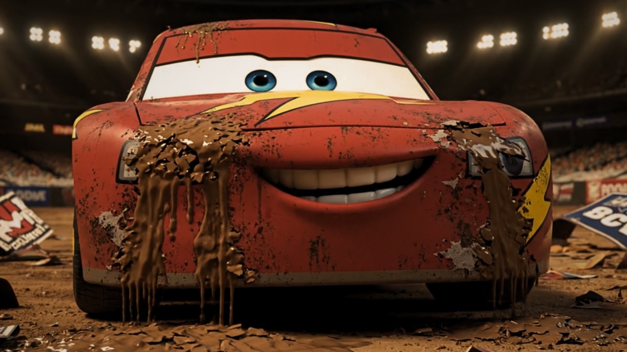 Abandoned Iconic Red Cartoon Race Car Full ASMR Restoration | Satisfying Comeback Rebuild