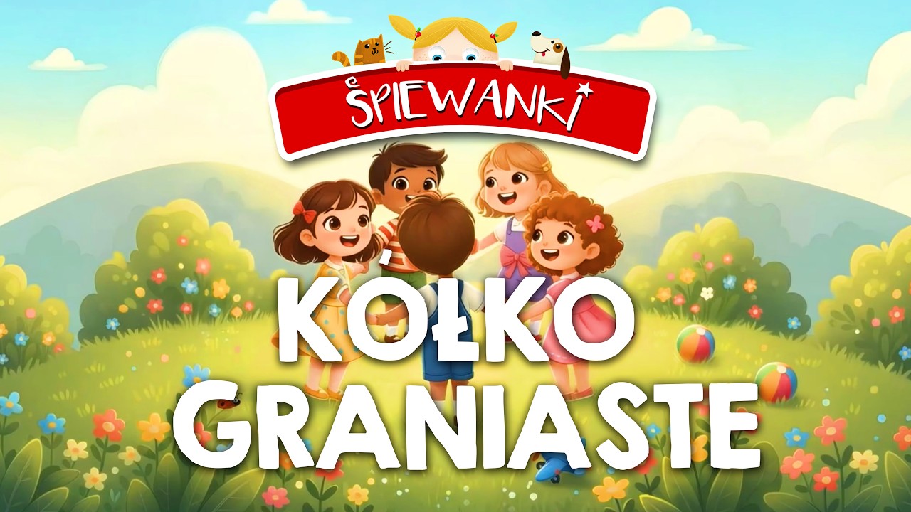 Kółko graniaste – piosenka dla dzieci 🎶 | Klasyk przedszkolny | Śpiewanki.tv