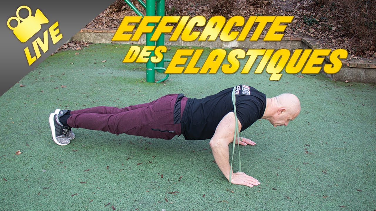 Efficacité des élastiques en musculation. La séance va vous le confirmer !