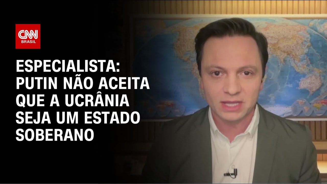 Putin n&atilde;o aceita que a Ucr&acirc;nia seja um Estado soberano, diz Vitelio Brustolin | WW
