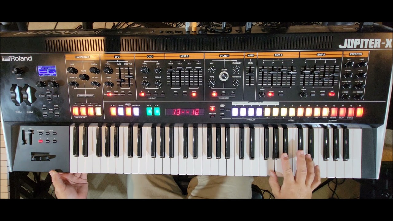 Roland Jupiter X  Back in 82