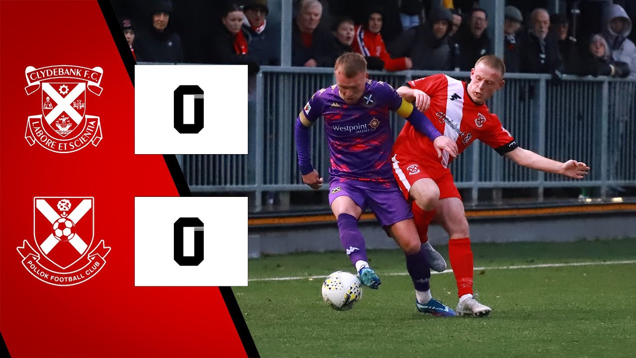 HIGHLIGHTS: Clydebank 0-0 Pollok (Pollok win 5-4 on pens)