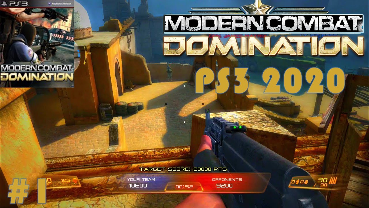 Modern Combat Domination: Multiplayer Gameplay 2020 (PS3) #1 🤙