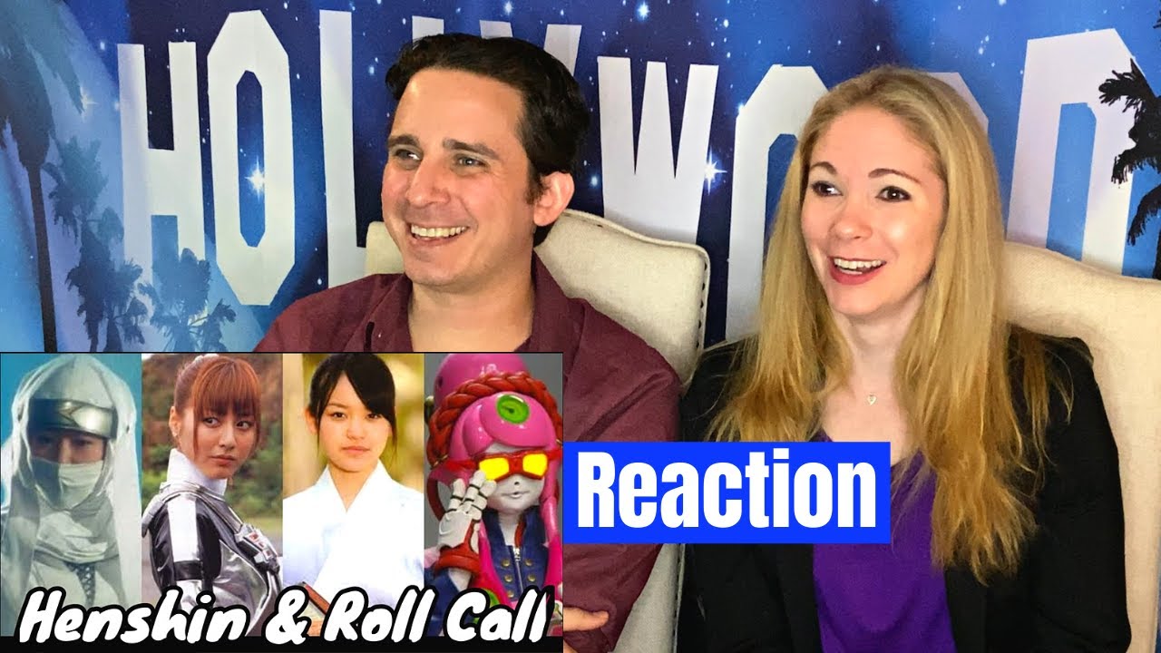 Super Sentai Girl Henshin and Roll Call Reaction
