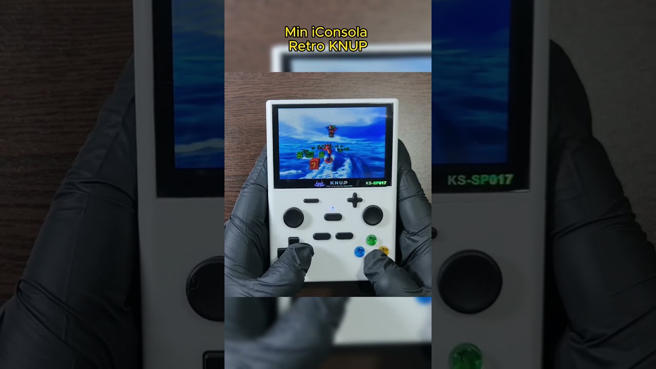 Consola Retro Knup #consolasretro  #gameplay  #gamer  #retro  #gaming  #jugando  #unboxing