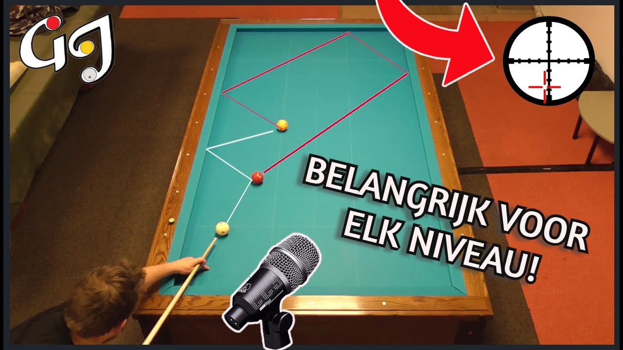 DE BESTE TRAINING OM HOGER TE KOMEN IN HET LIBRE! | COMMENTAAR + MIKPUNT UITLEG! | Carambole Biljart