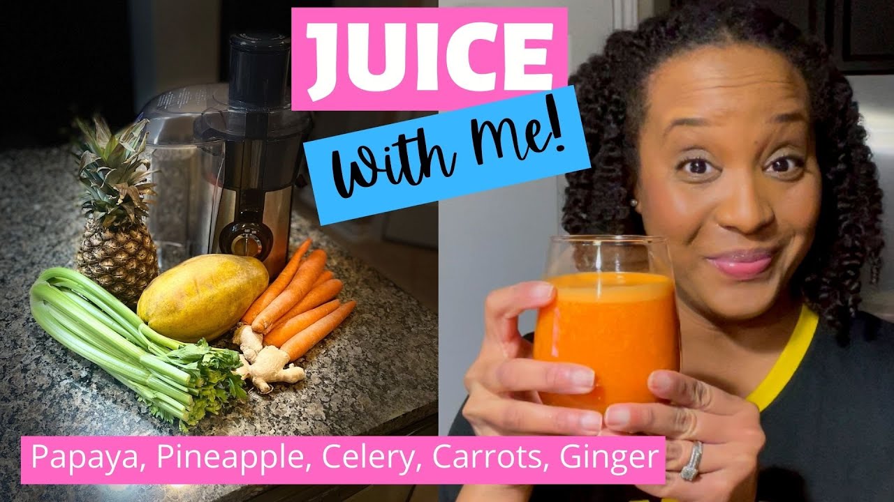 JUICE WITH ME | PAPAYA Juice Recipe | Juicing for Beginners!
