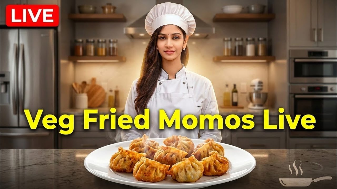 Veg Fried Momos Live | Perfect Kurkure Momos at Home | SM Rasoi Official