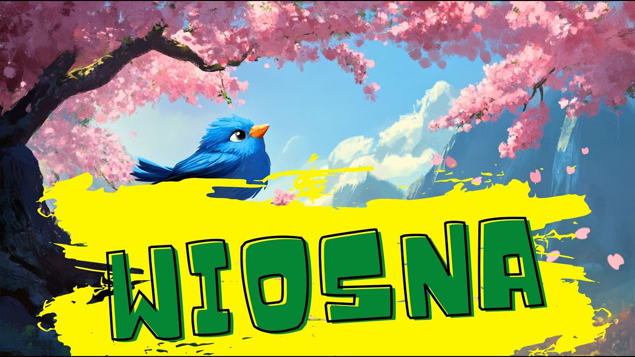 Piosenka o Wiośnie - Piosenka Wiosenna dla Dzieci Przedszkole #wiosna2025 #piosenkadladzieci