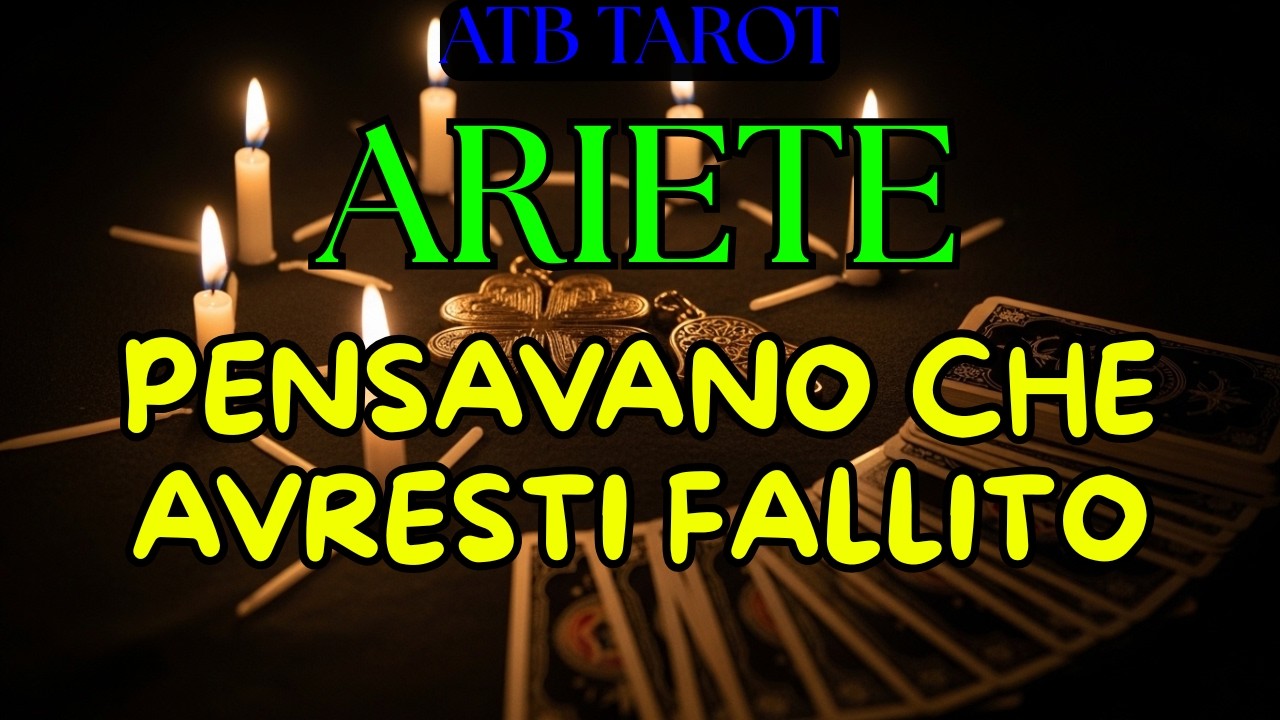 ARIETE: Una persona molto gelosa ha cercato di bloccare il tuo cammino ma ora la tua fortuna cambia!