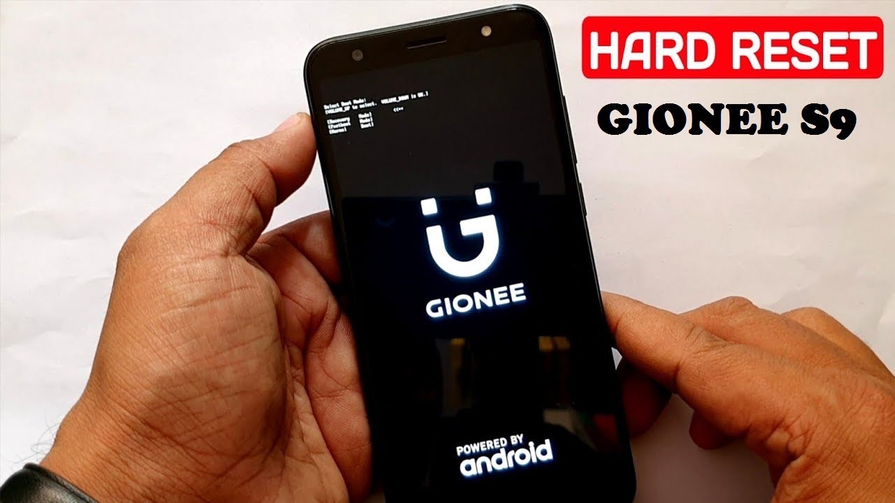 How To Hard Reset Gionee S9 | Factory Reset Gionee Phones