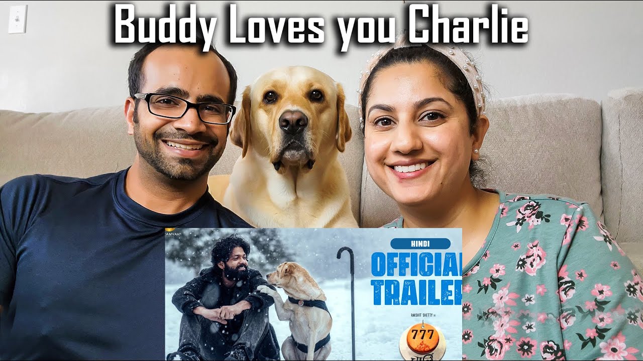 777 Charlie Movie TRAILER Reaction with my Labrador Dog | Buddy Loves Charlie @FurryFriend