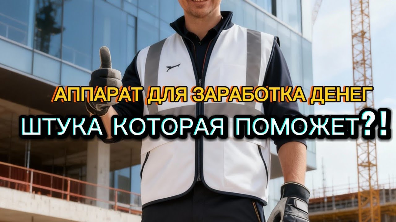 АППАРАТ ДЛЯ ЗАРАБОТКА  ДЕНЕГ. ЭТА ШТУКА ПОМОЖЕТ ТЕБЕ!?