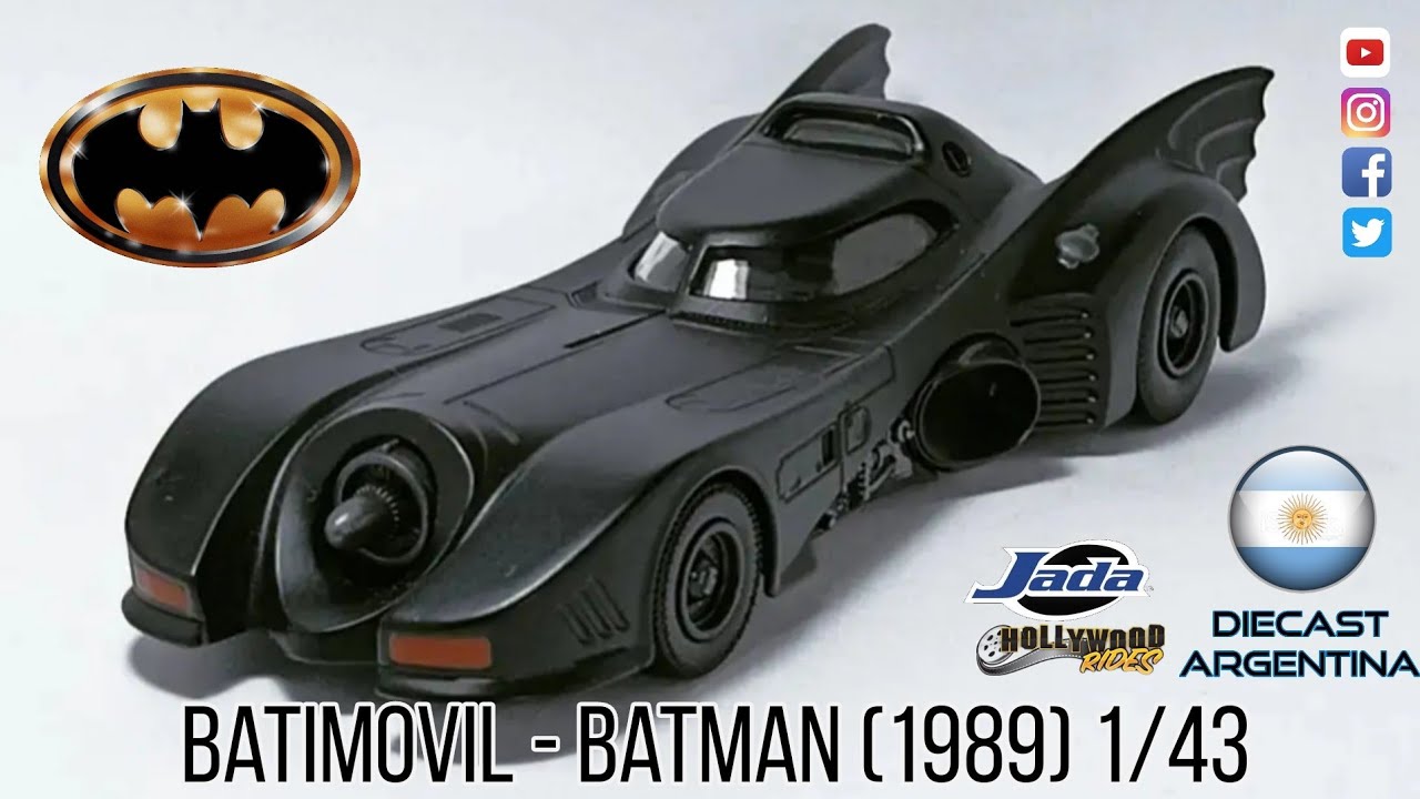 Batimóvil - Batman (1989) - Jada Toys 1/43